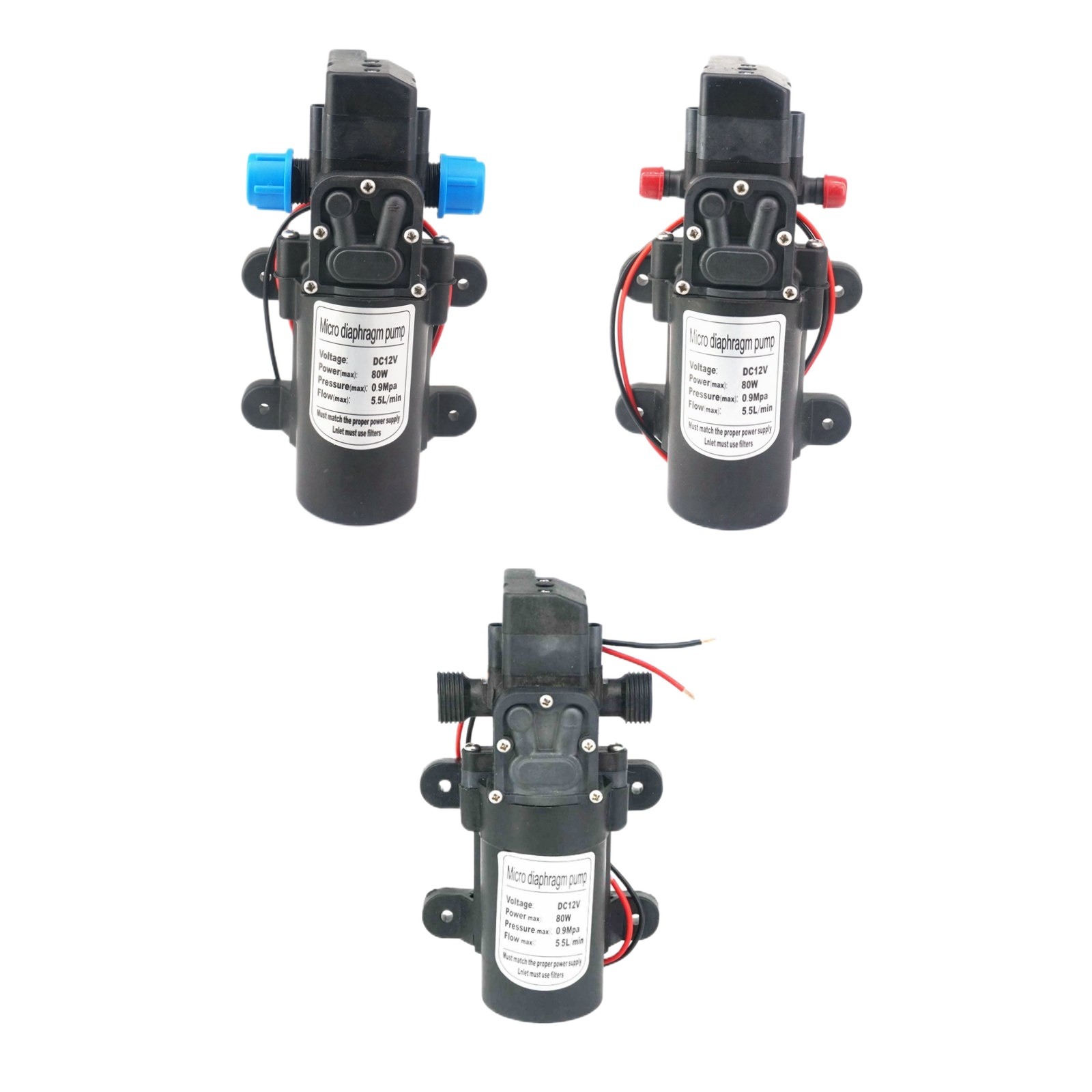 Mini Peristaltic Pump 12V - 12 فولت/24VDC 15 واط/30 واط/60 واط/80