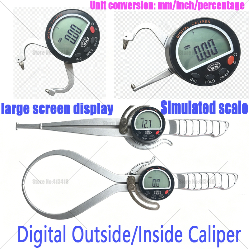 Digital Caliper 150Mm Stainless Steel - 0-6 بوصة 0-8 بوصة الفرجار الرقمي