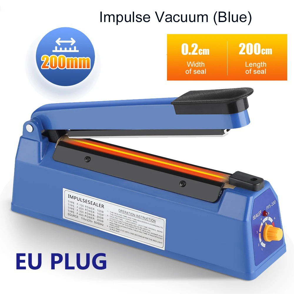 Plastic Bag Impulse Heat Sealer - دفعة آلة السدادة المطبخ الغذاء البلاستيك