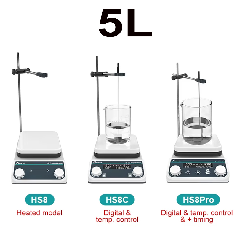 Lab Magnetic Stirrer Hot Plate - JOANLAB محرك مغناطيسي مختبر شاشة ديجيتال