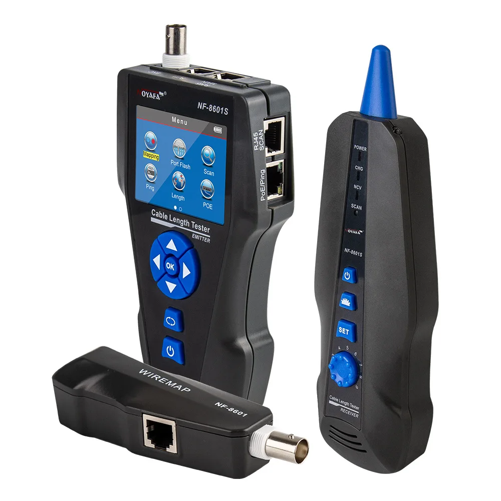 Test Instruments - أداة اختبار الشبكة من NOYAFA NF8601S