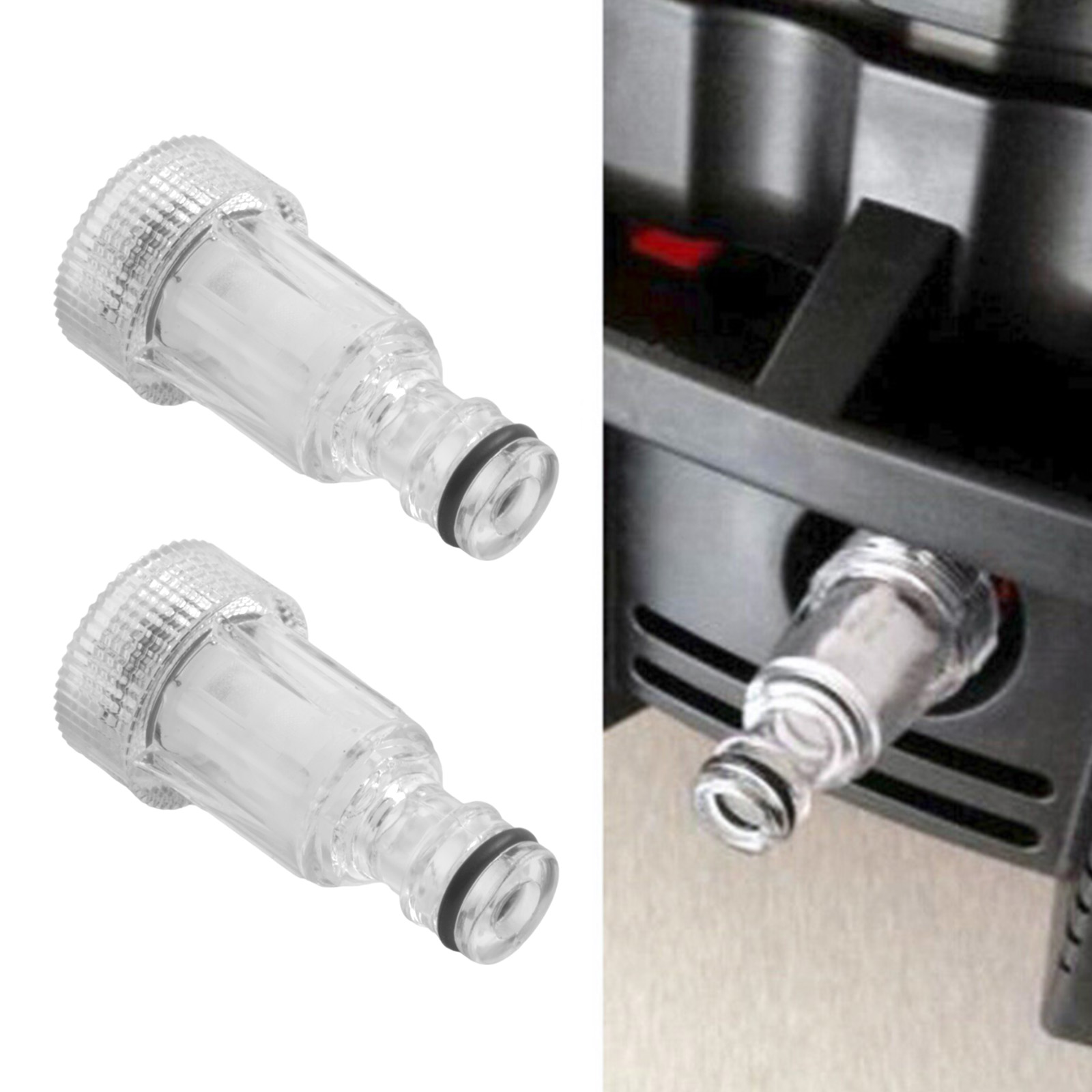 Vacuum Chamber Kit With Pump - قطعتان من موصل فلتر المياه عالي