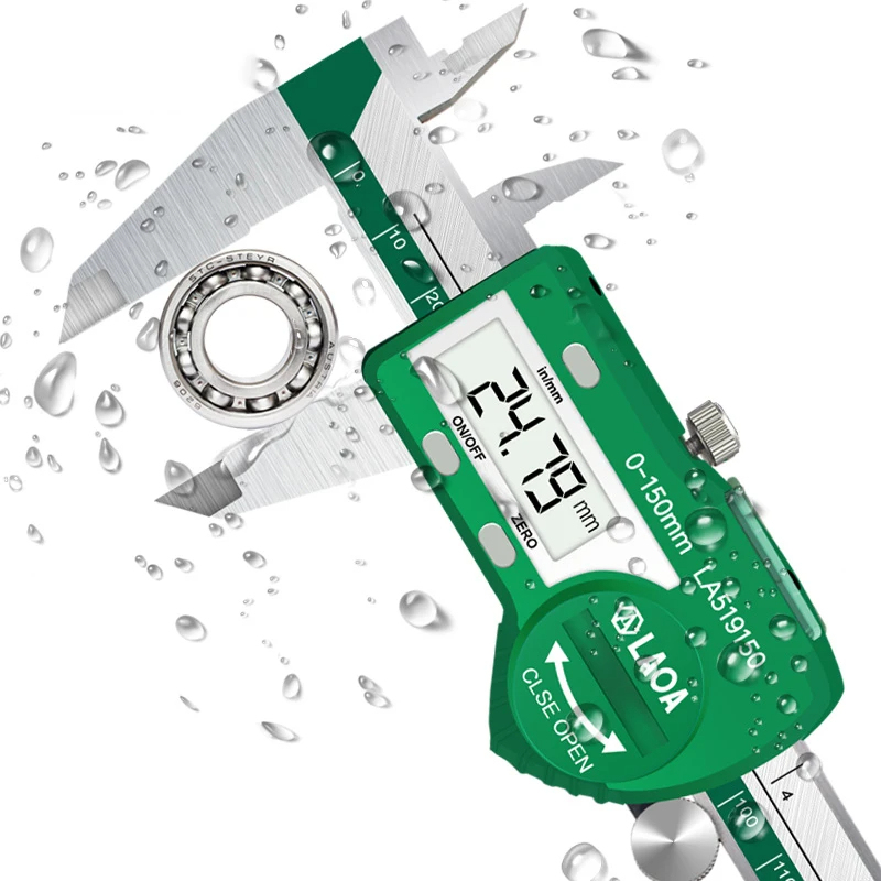 Digital Caliper 150Mm Stainless Steel - LAOA الرقمية الورنية الفرجار 6 بوصة