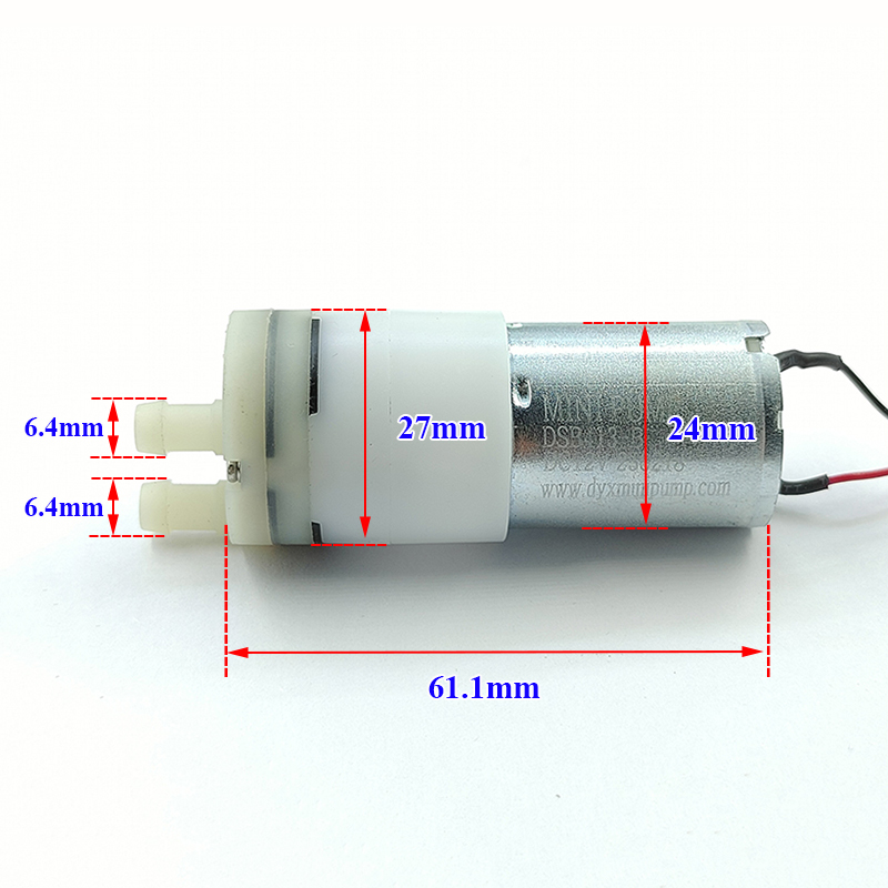 Mini Peristaltic Pump 12V - مضخة مياه صغيرة ذاتية التحضير بتيار