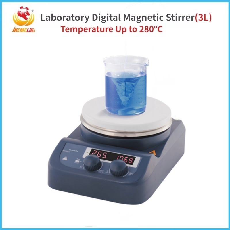 Lab Magnetic Stirrer Hot Plate - خلاط مغناطيسي WEIAI بسرعة 1500 دورة