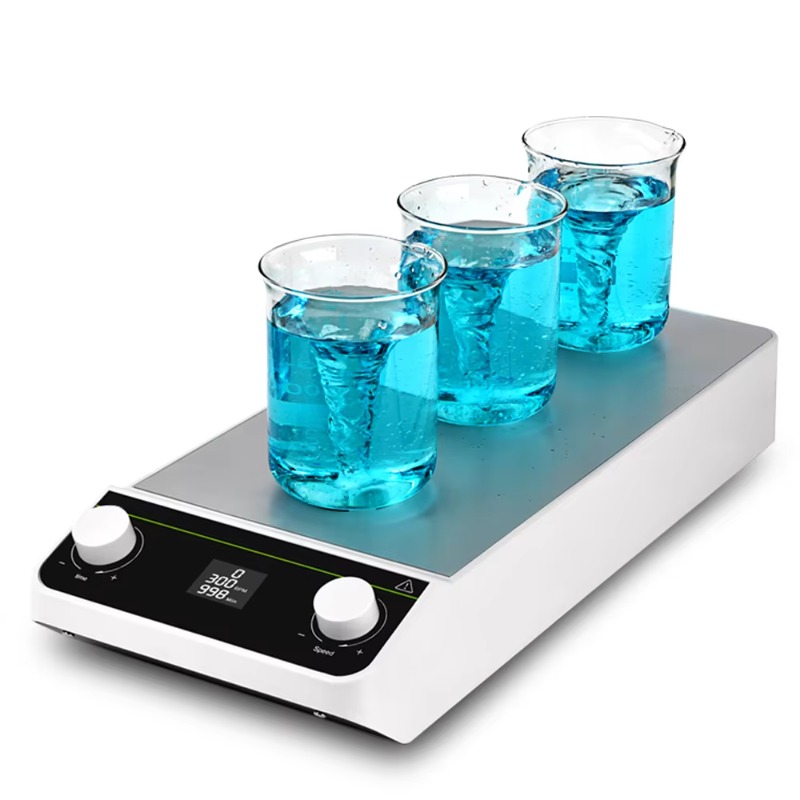 Lab Magnetic Stirrer Hot Plate - لوحة تسخين كهربائية من الفولاذ المقاوم