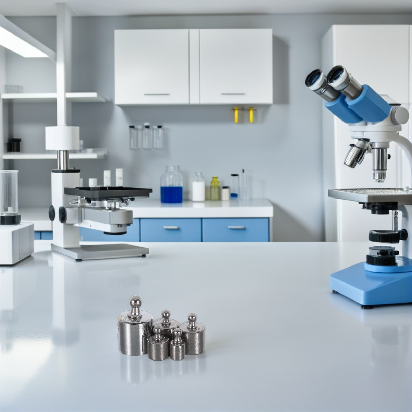 مجموعة أوزان من الفولاذ المقاو - مراجعة Lab Equipment وسعره