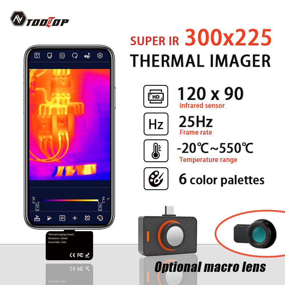 كاميرا حرارية TOOLTOP T5 Super - مراجعة Thermal Imaging Camera Pcb Repair وسعره