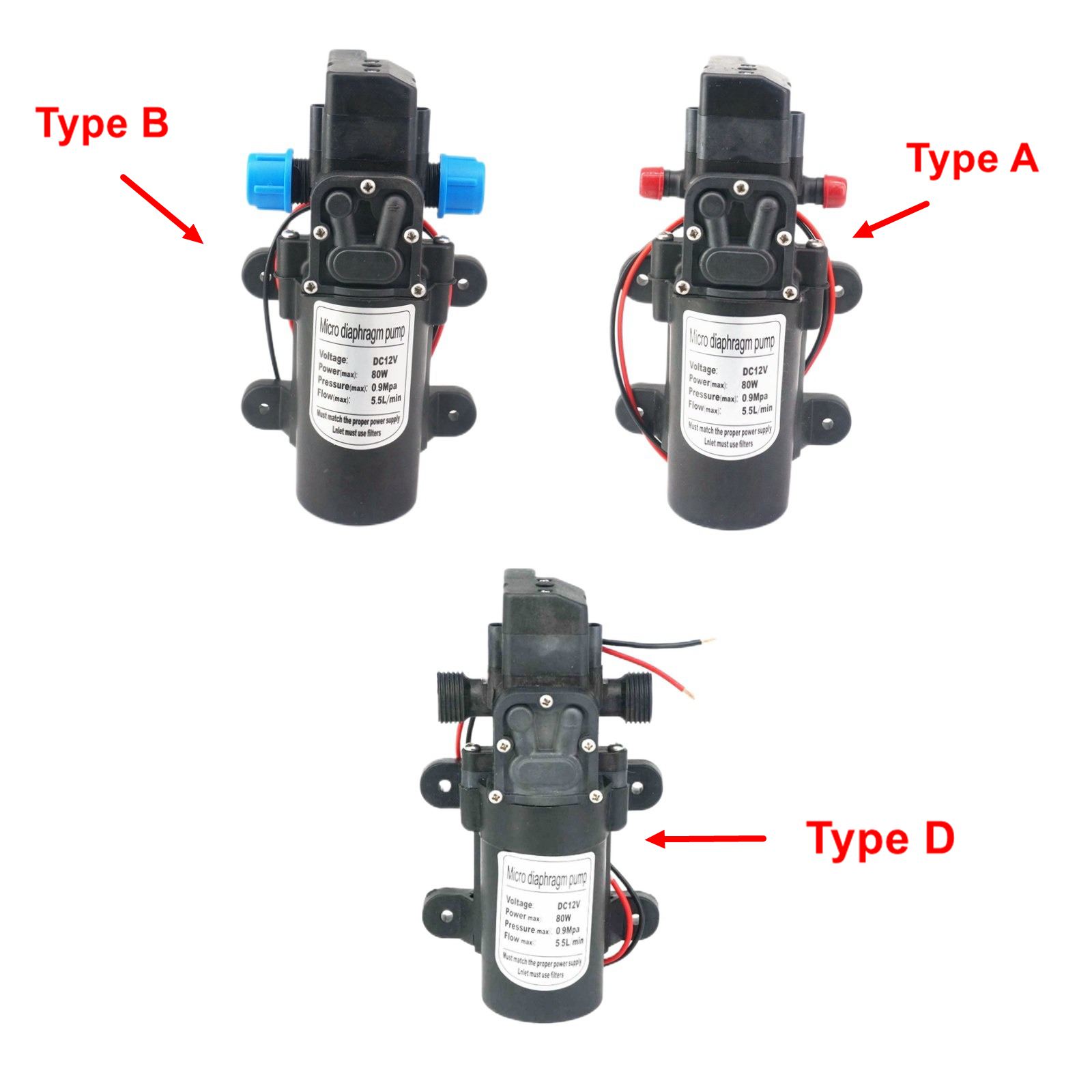 12 فولت/24VDC 15 واط/30 واط/60 - مراجعة Mini Peristaltic Pump 12V وسعره