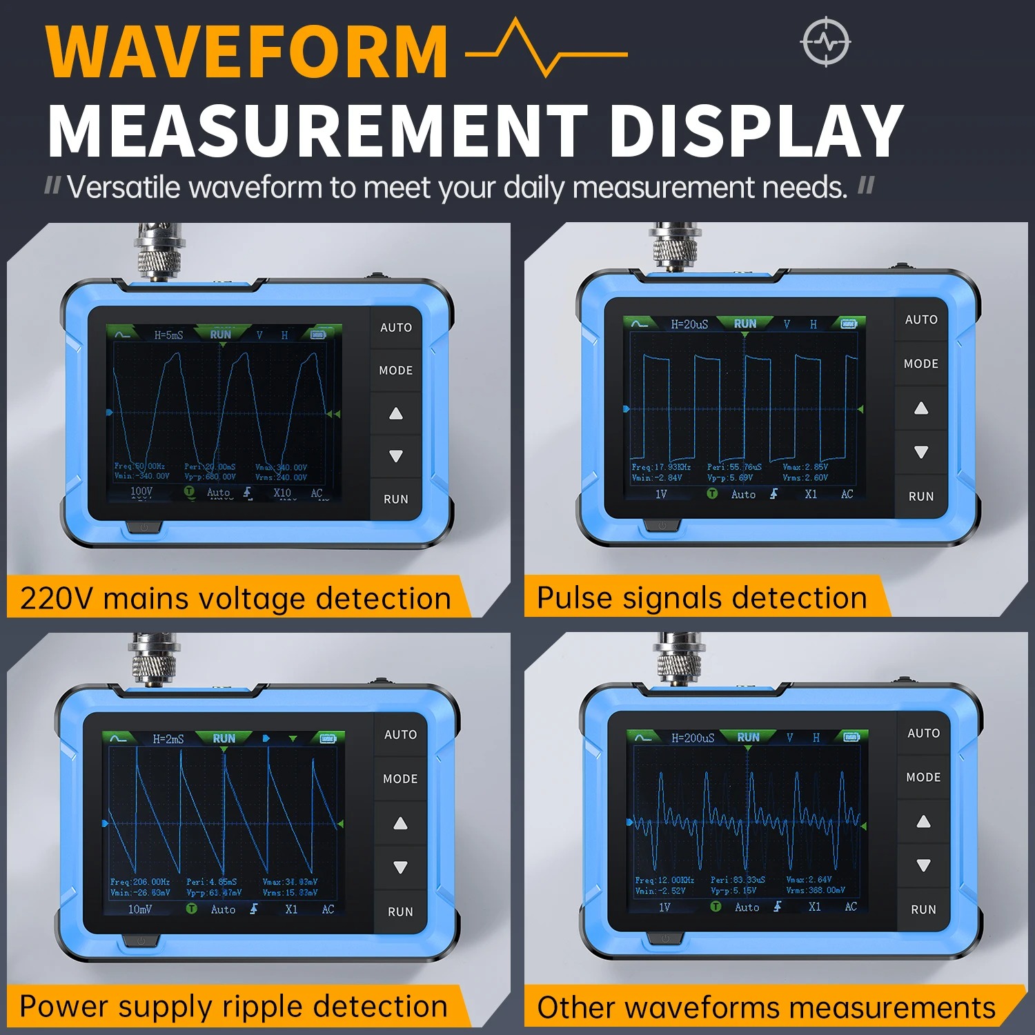 جهاز FNIRSI DSO510 الجديد: راس - مراجعة Fnirsi Digital Oscilloscope Handheld وسعره