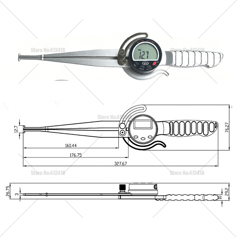 0-6 بوصة 0-8 بوصة الفرجار الرق - مراجعة Digital Caliper 150Mm Stainless Steel وسعره