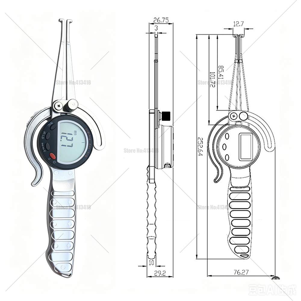 0-6 بوصة 0-8 بوصة الفرجار الرق - مراجعة Digital Caliper 150Mm Stainless Steel وسعره