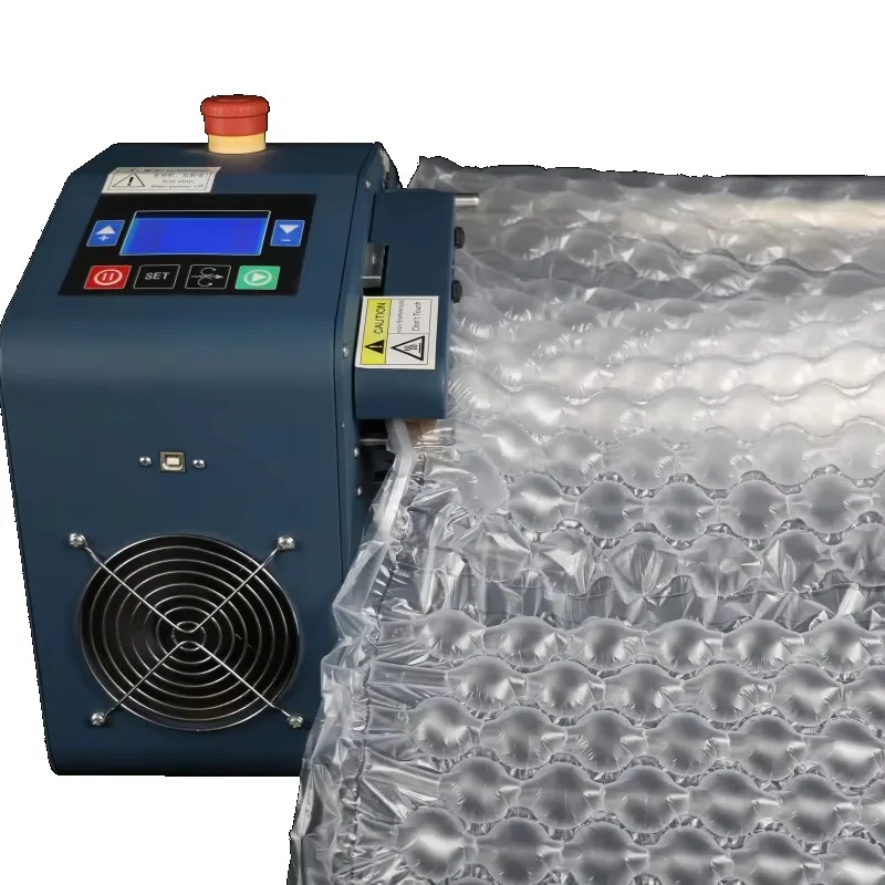 آلة تغليف وسائد الهواء للتجارة - مراجعة Air Bubble Wrap Roll Packaging وسعره