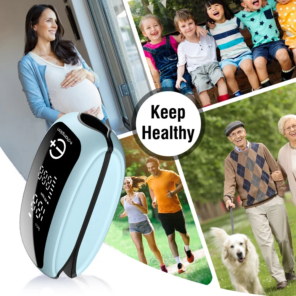 5 قطع من أجهزة قياس الأكسجين ا - مراجعة Pulse Oximeter Fingertip Rechargeable وسعره