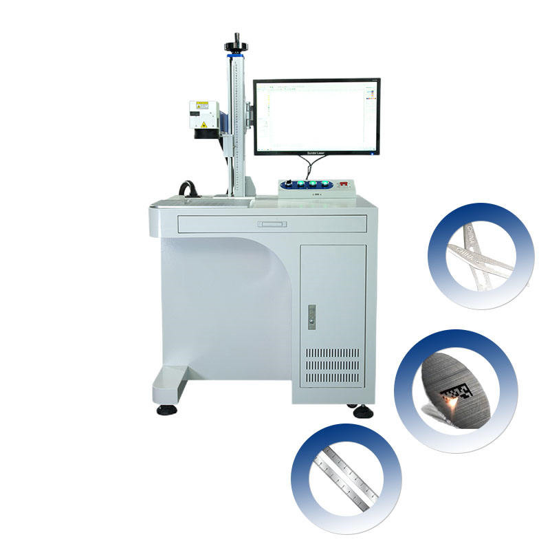 30 واط 50 واط 100 واط ثلاثية ا - مراجعة Fiber Laser Marking Machine 30W وسعره