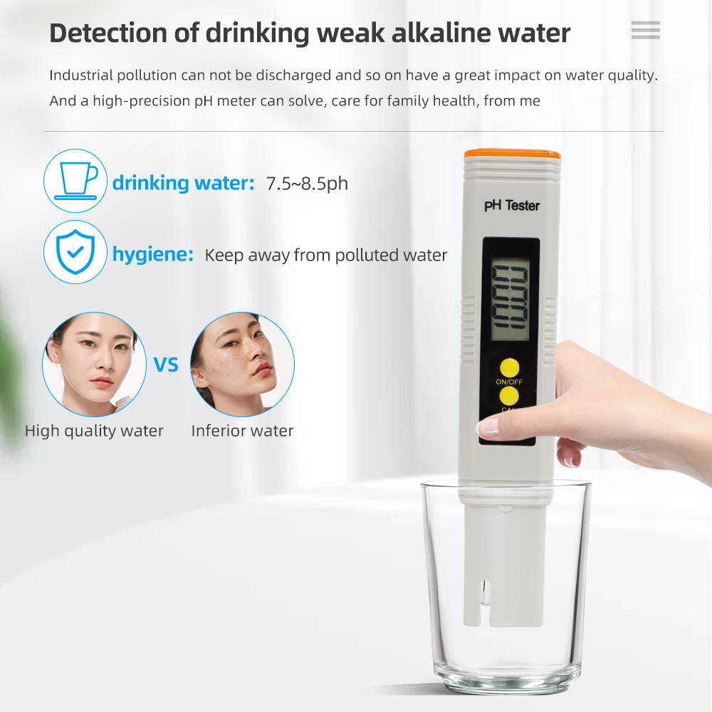 جهاز قياس الرقم الهيدروجيني ال - مراجعة Ph Meter Digital Water Tester وسعره