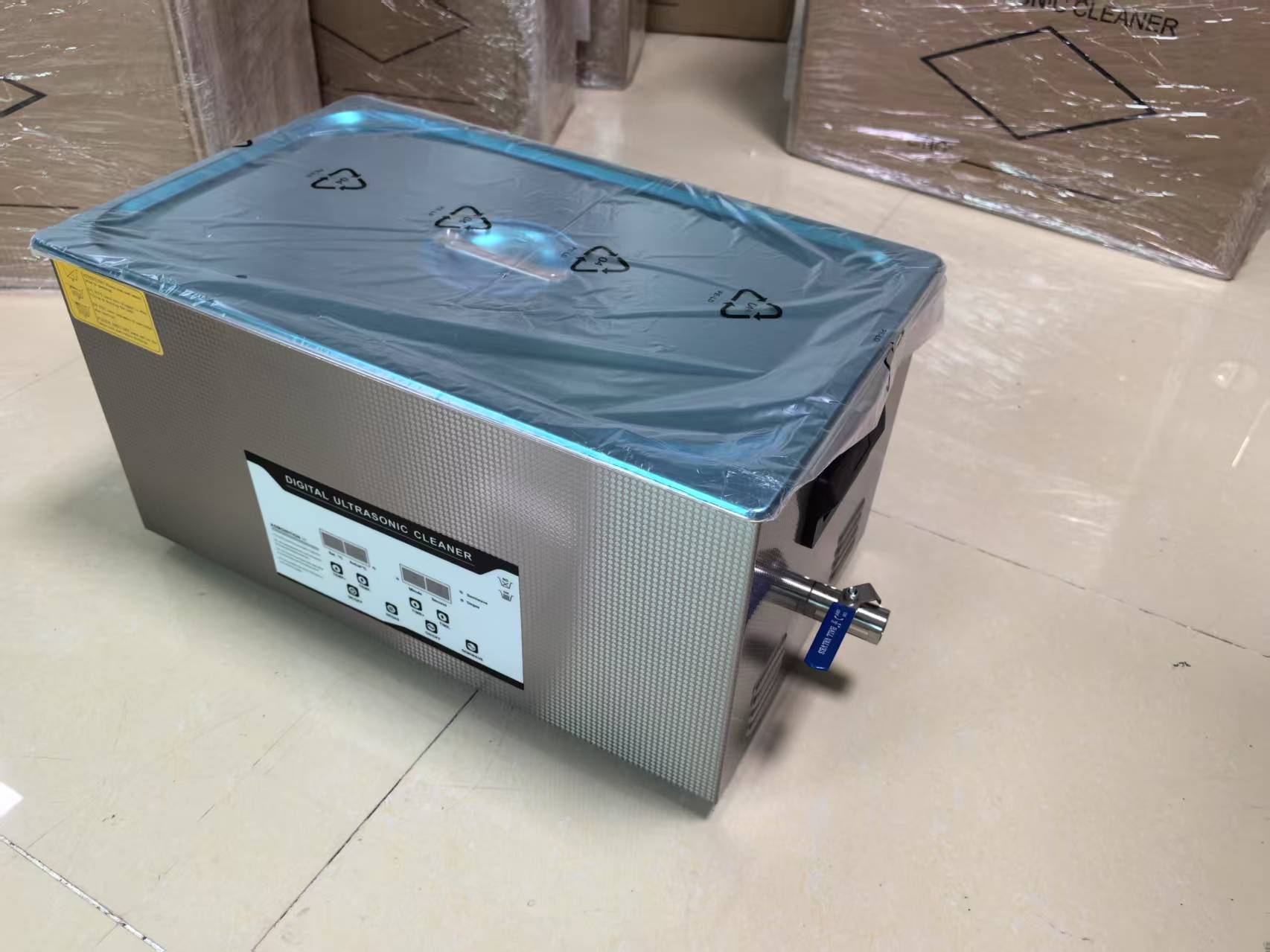 منظف بالموجات فوق الصوتية كهرب - مراجعة Ultrasonic Cleaner 30L Industrial وسعره