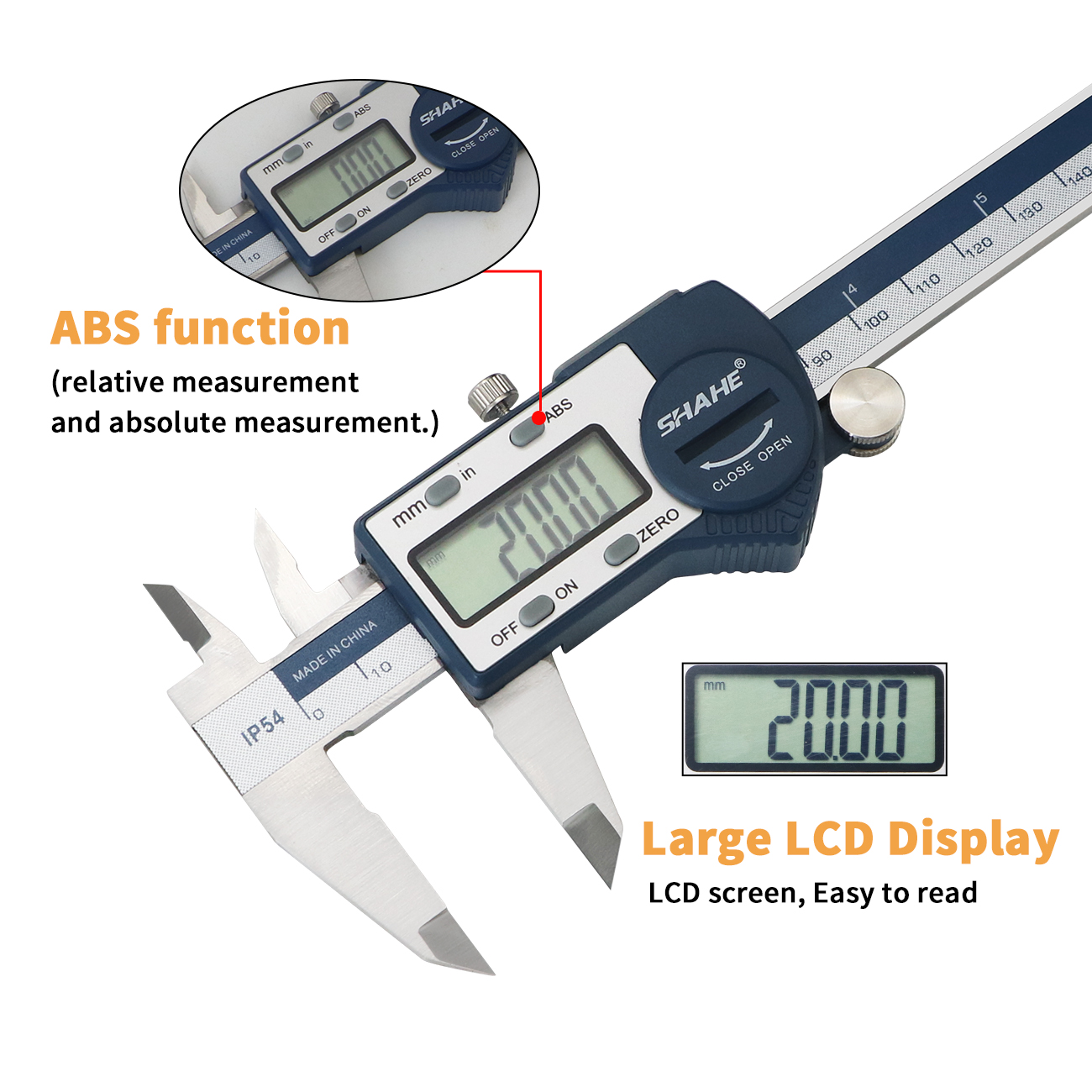 IP54 مقاوم للماء فرجار رقمي Me - مراجعة Digital Caliper 150Mm Stainless Steel وسعره