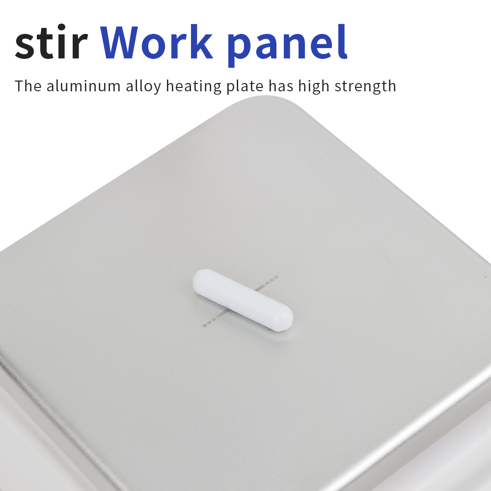 التدفئة محرك مغناطيسي شاشة ديج - مراجعة Lab Magnetic Stirrer Hot Plate وسعره