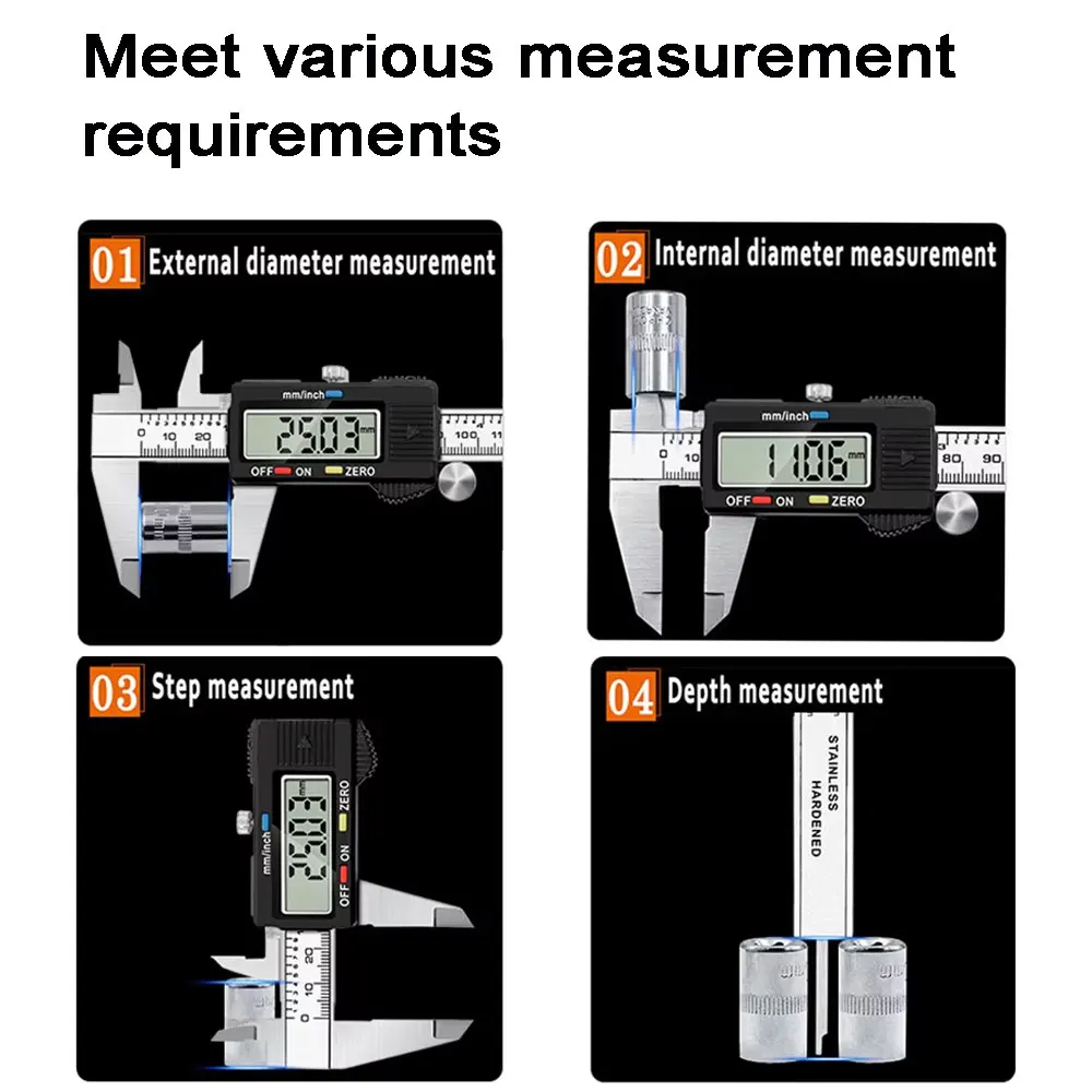 فرجار رقمي عالي الدقة - مقياس  - مراجعة Digital Caliper 150Mm Stainless Steel وسعره