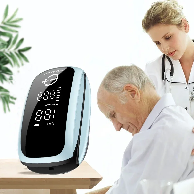 مراقب تشبع الأكسجين في الدم شا - مراجعة Pulse Oximeter Fingertip Rechargeable وسعره