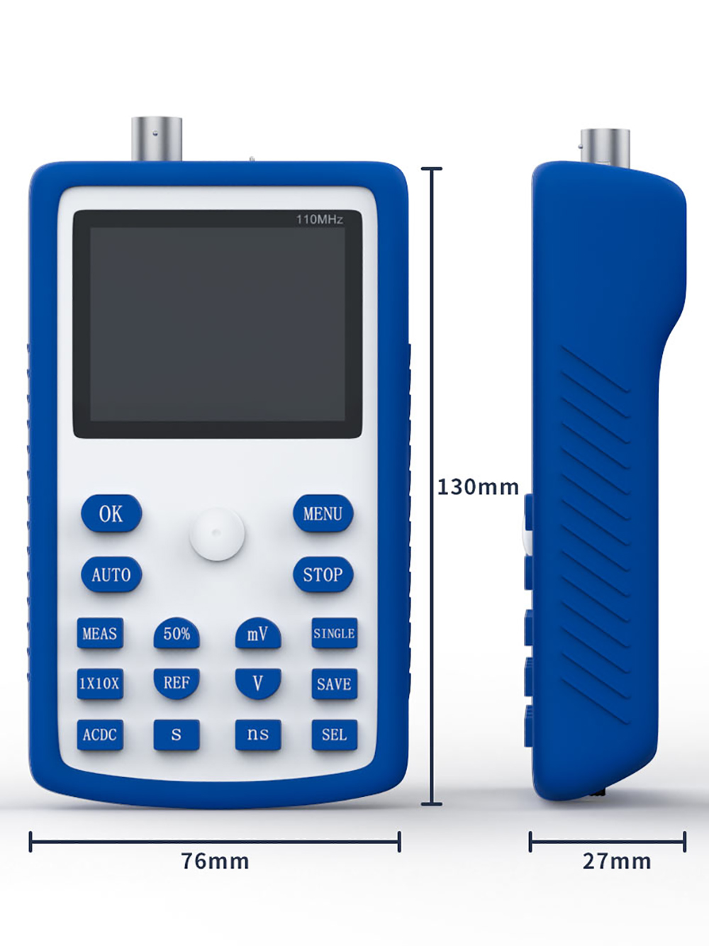 جهاز راسم ذبذبات رقمي محمول اح - مراجعة Fnirsi Digital Oscilloscope Handheld وسعره