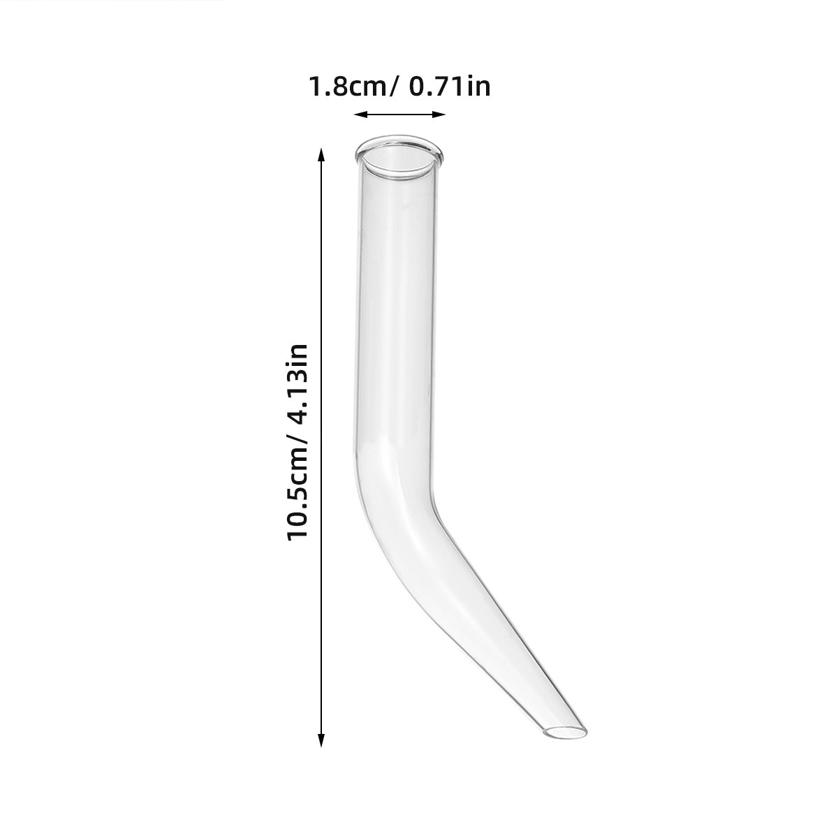 5 قطع أنبوب تقطير زجاجي شفاف ع - مراجعة Lab Equipment وسعره