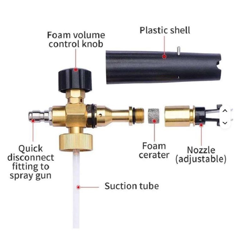 غسالة السيارات، مسدس غسيل بالض - مراجعة Vacuum Chamber Kit With Pump وسعره