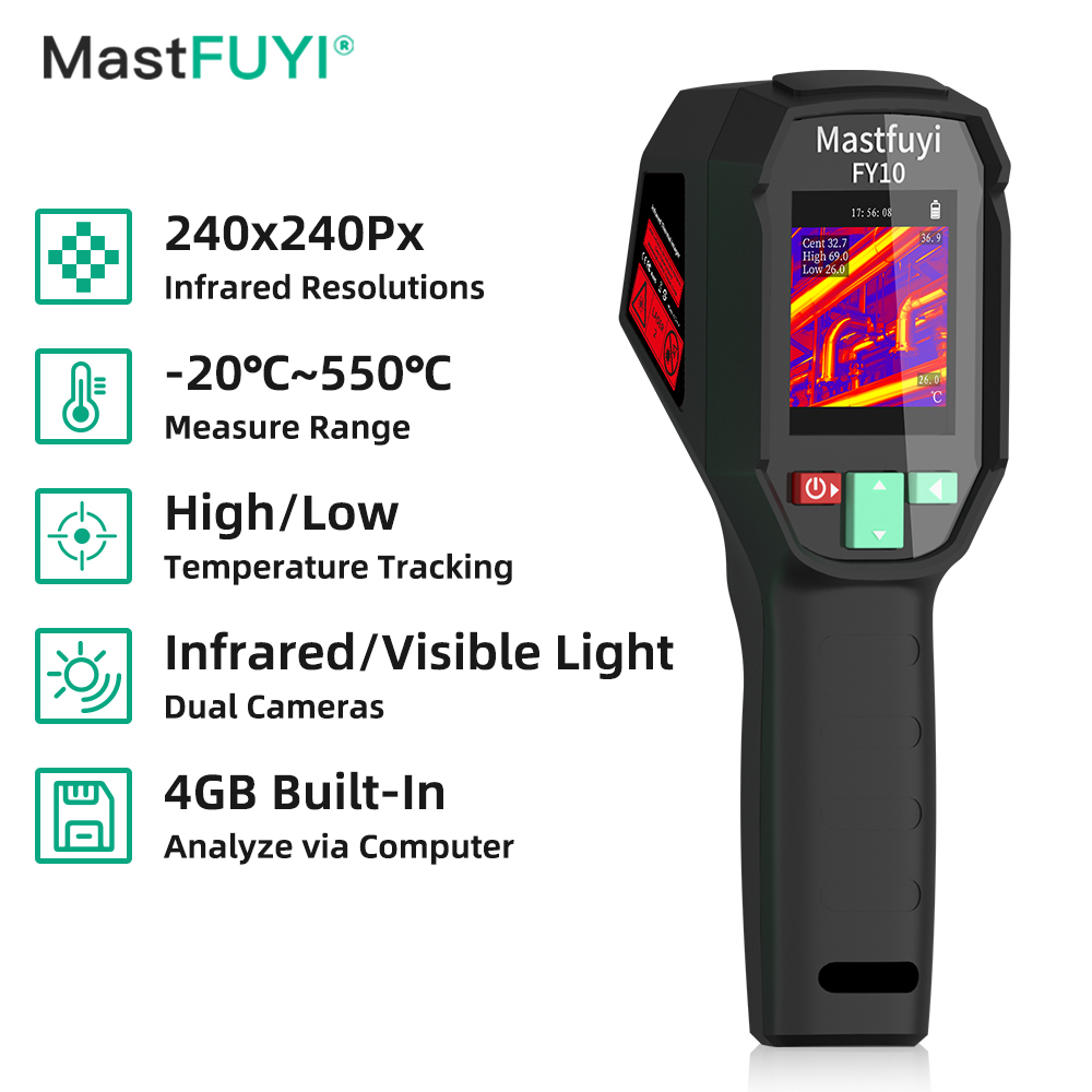 MASTFUYI FY10/11 التصوير الحرا - مراجعة Thermal Imaging Camera Pcb Repair وسعره