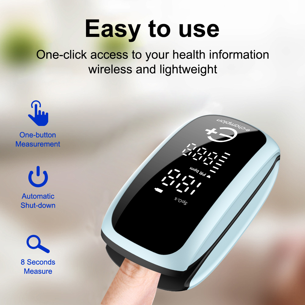 AiQUE قابلة للشحن الطبية الرقم - مراجعة Pulse Oximeter Fingertip Rechargeable وسعره