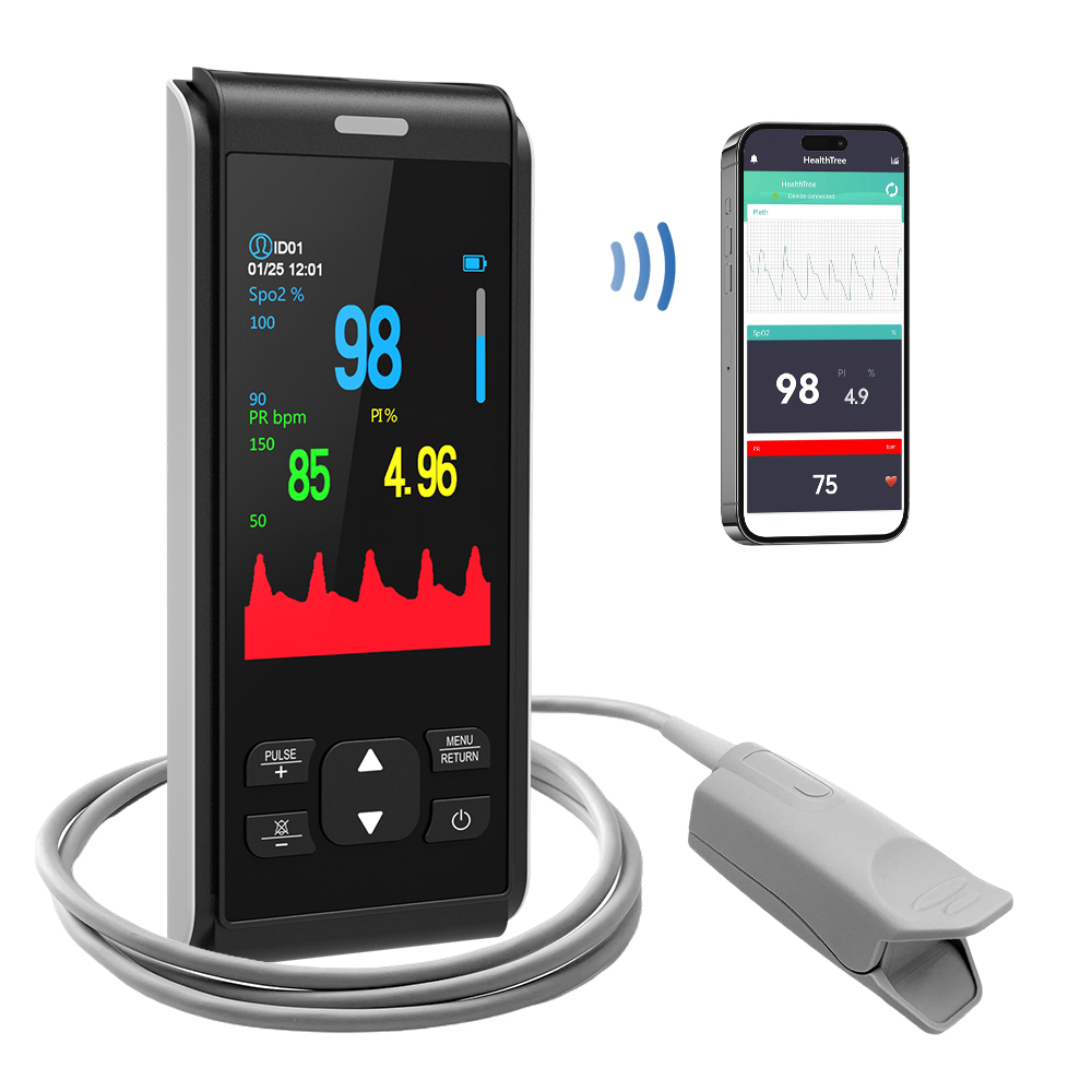 مقياس التأكسج النبضي المحمول م - مراجعة Pulse Oximeter Fingertip Rechargeable وسعره