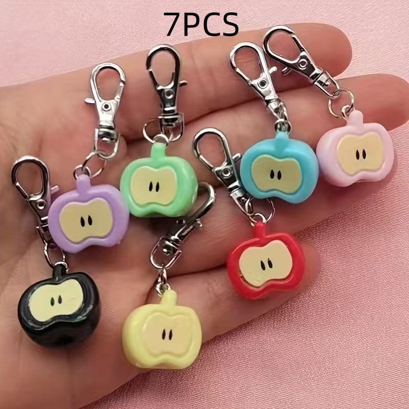 7 قطع من سلسلة مفاتيح على شكل  - مراجعة Packaging وسعره