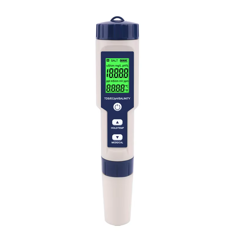جهاز قياس رقمي 5 في 1 لقياس در - مراجعة Ph Meter Digital Water Tester وسعره