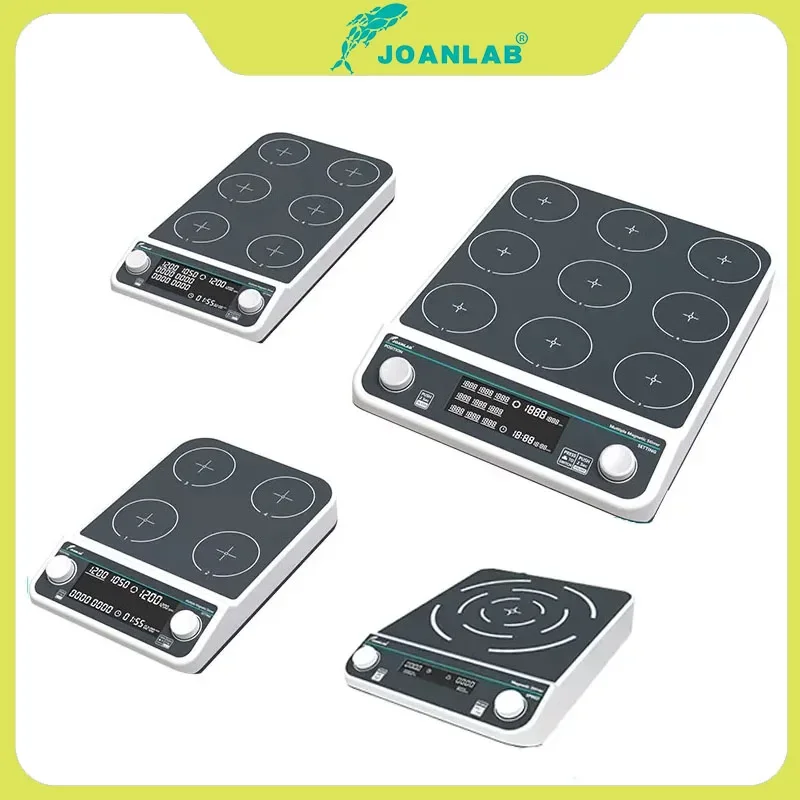 أربع محطات ستة موقف متعددة محر - مراجعة Lab Magnetic Stirrer Hot Plate وسعره
