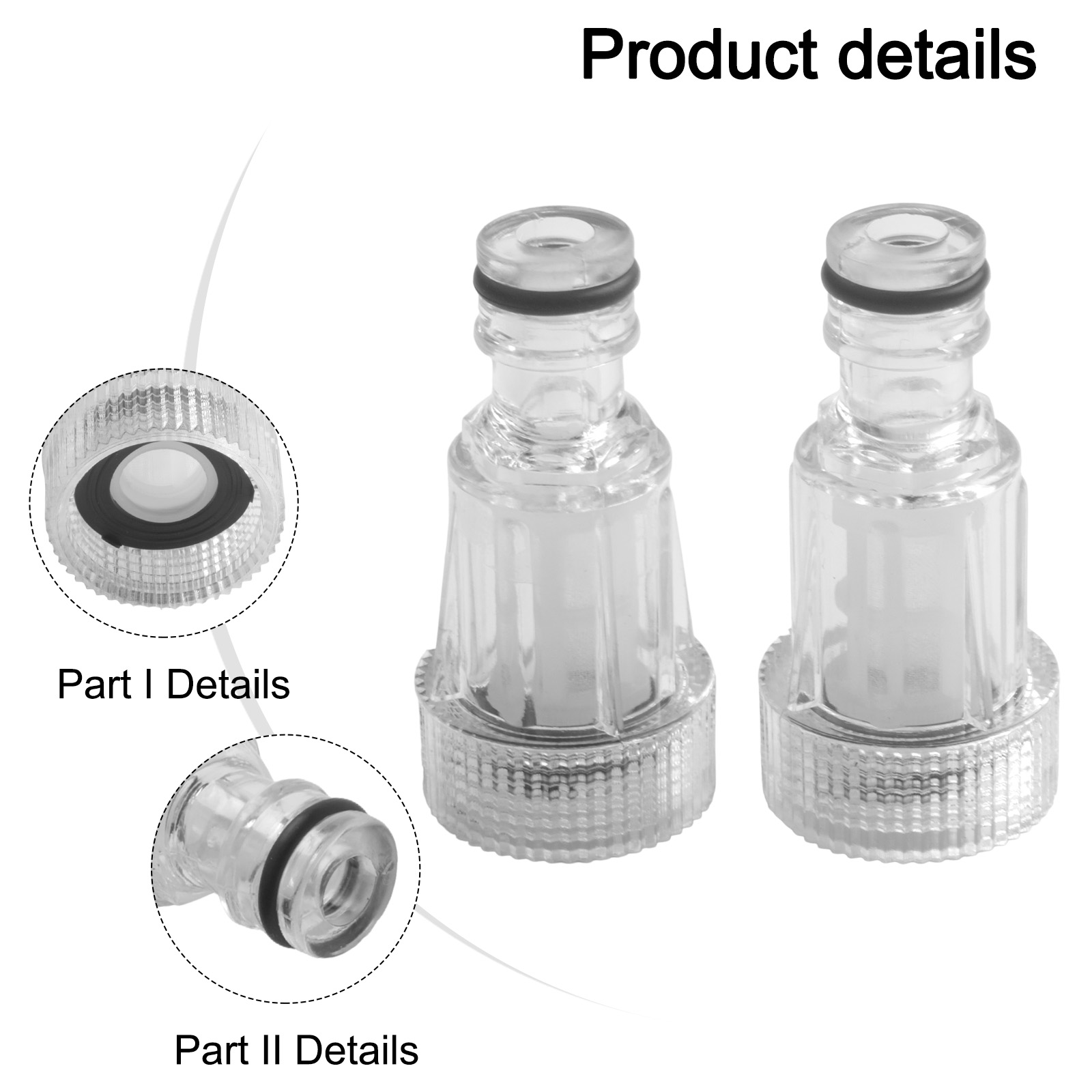 قطعتان من موصل فلتر المياه عال - مراجعة Vacuum Chamber Kit With Pump وسعره