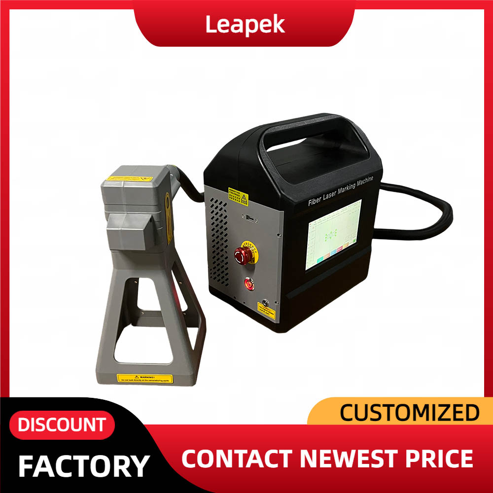 آلة وسم بالليزر محمولة عالية ا - مراجعة Fiber Laser Marking Machine 30W وسعره