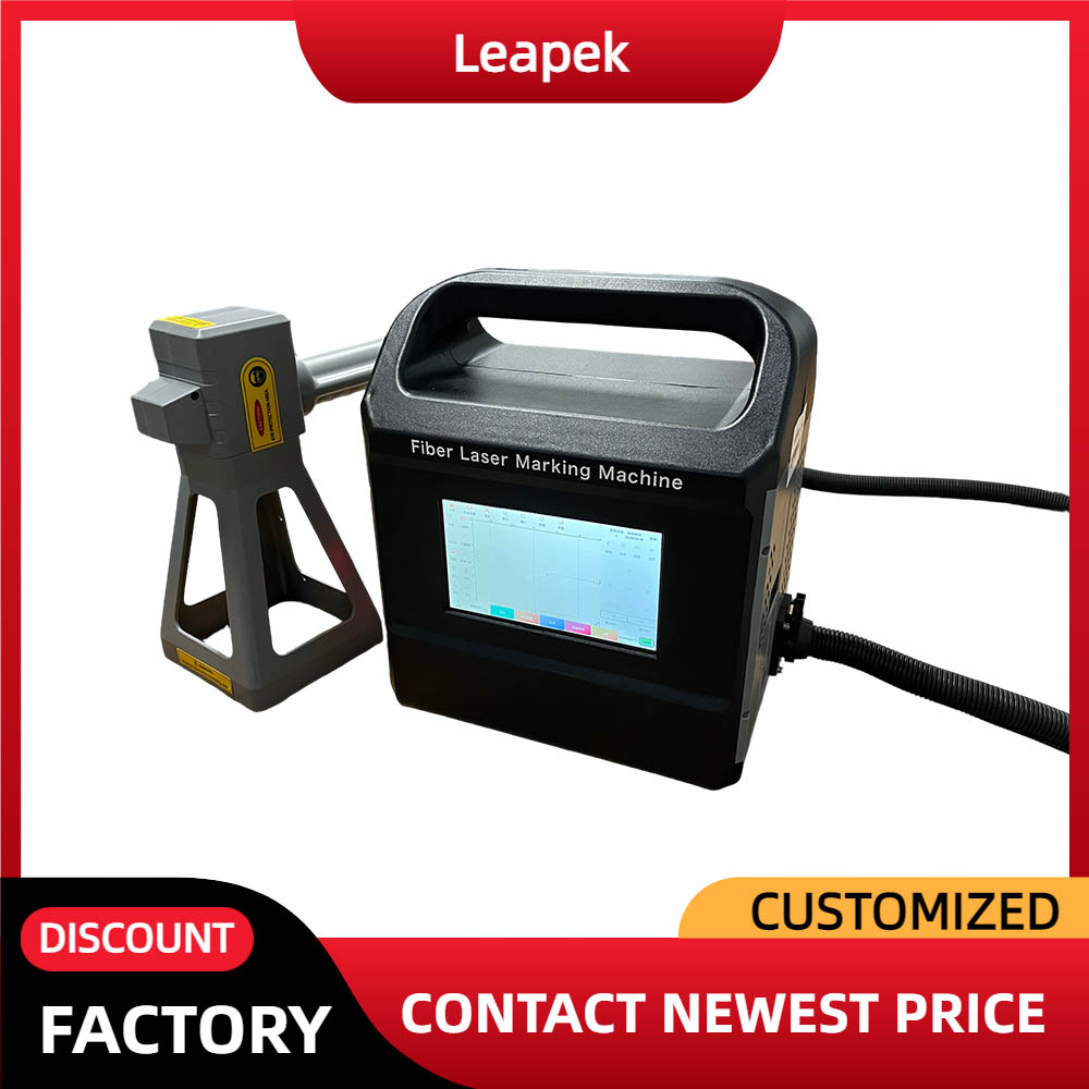 آلة وسم بالليزر محمولة عالية ا - مراجعة Fiber Laser Marking Machine 30W وسعره