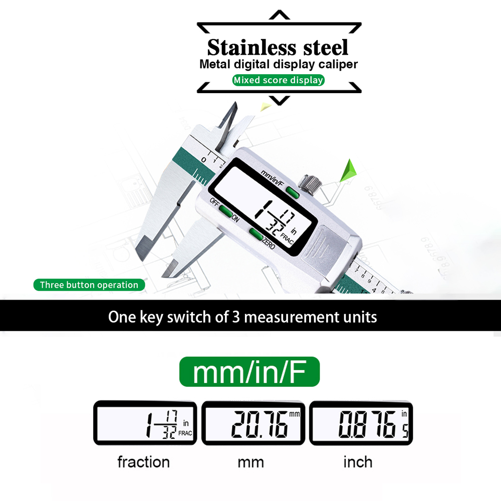 الفولاذ المقاوم للصدأ عالية ال - مراجعة Digital Caliper 150Mm Stainless Steel وسعره