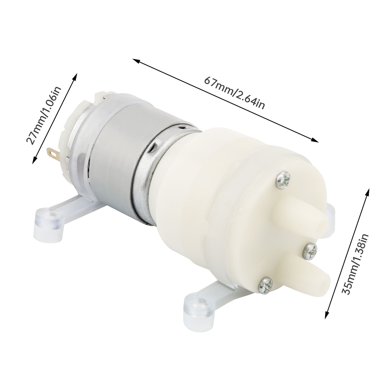 R365 مايكرو محرك مضخة مياه تيا - مراجعة Mini Peristaltic Pump 12V وسعره