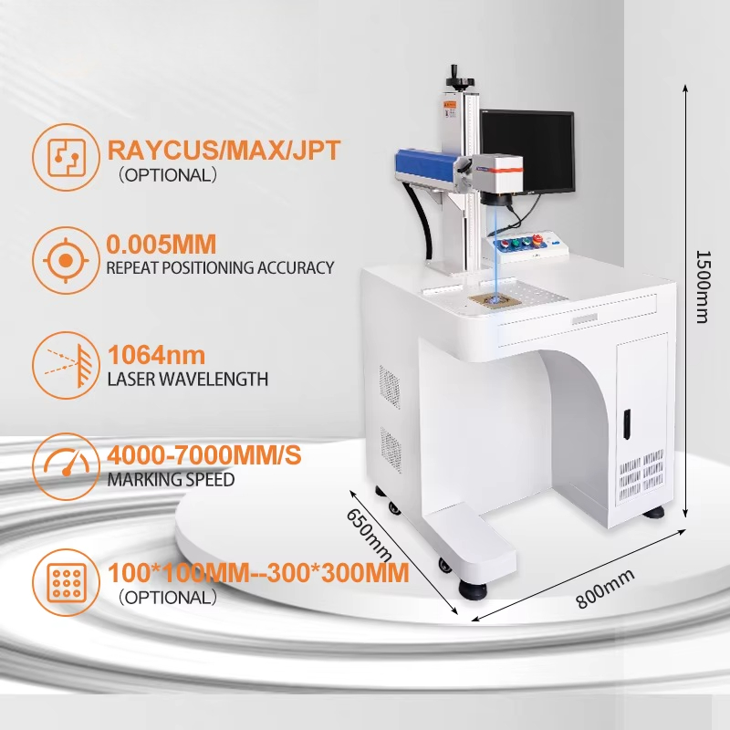 ماكينة ليزر جونفي جي بي تي راي - مراجعة Fiber Laser Marking Machine 30W وسعره