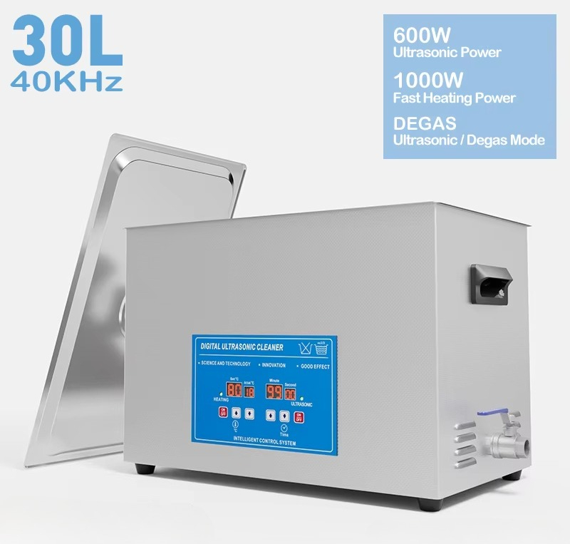 حوض تنظيف بالموجات فوق الصوتية - مراجعة Ultrasonic Cleaner 30L Industrial وسعره