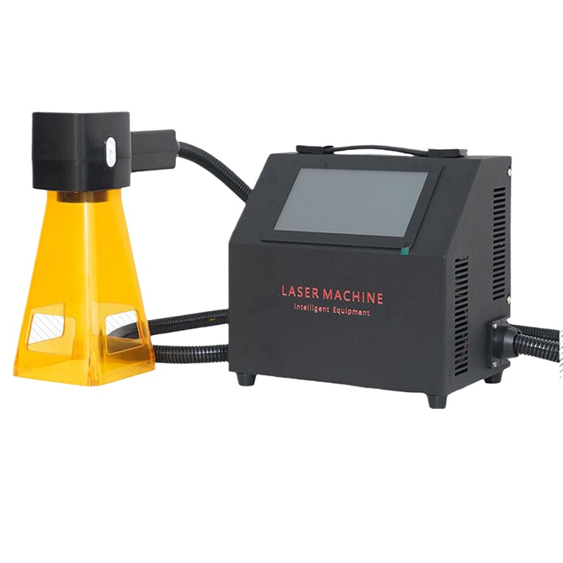 آلة نقش بالليزر محمولة باليد ب - مراجعة Fiber Laser Marking Machine 30W وسعره