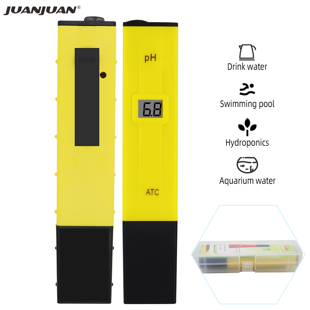 الرقمية مقياس درجة الحموضة جيب - مراجعة Ph Meter Digital Water Tester وسعره