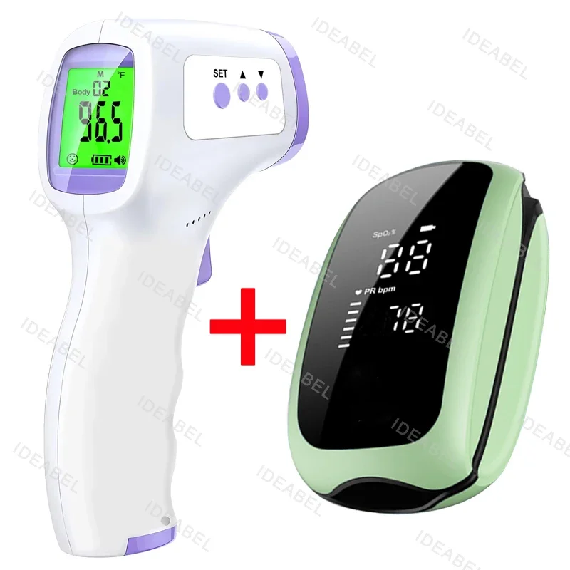 ميزان حرارة رقمي للجبهة، ميزان - مراجعة Pulse Oximeter Fingertip Rechargeable وسعره