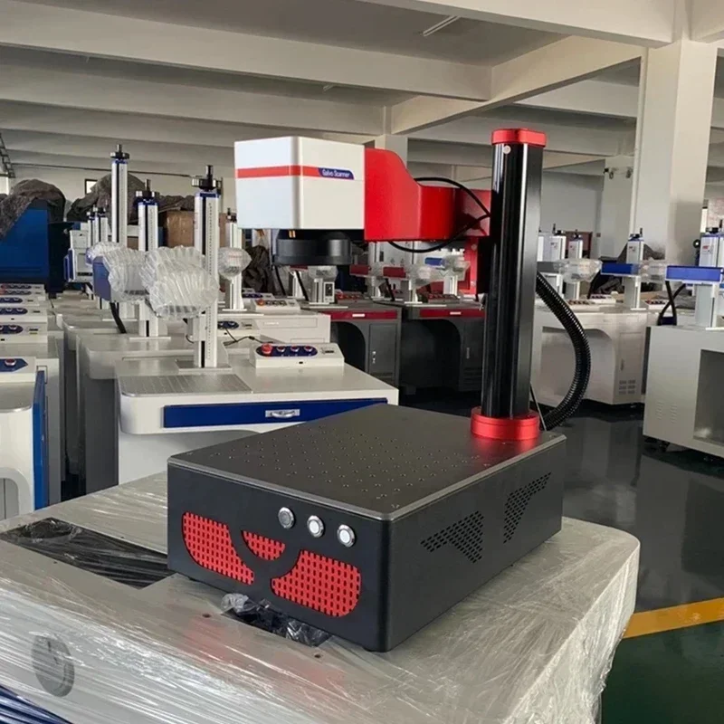 سطح المكتب آلة التعليم بليزر ا - مراجعة Fiber Laser Marking Machine 30W وسعره