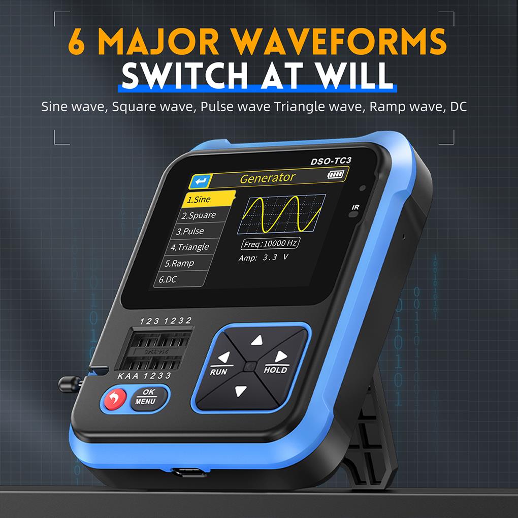 FNIRSI-جهاز تذبذب رقمي محمول ب - مراجعة Fnirsi Digital Oscilloscope Handheld وسعره