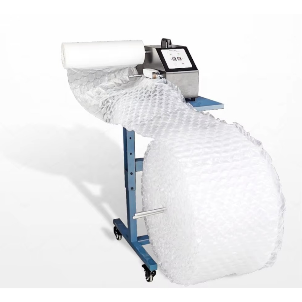 منفاخ لفافة فقاعات أوتوماتيكي  - مراجعة Air Bubble Wrap Roll Packaging وسعره