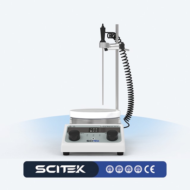 خلاط مغناطيسي مع لوحة عمل مقاس - مراجعة Lab Magnetic Stirrer Hot Plate وسعره