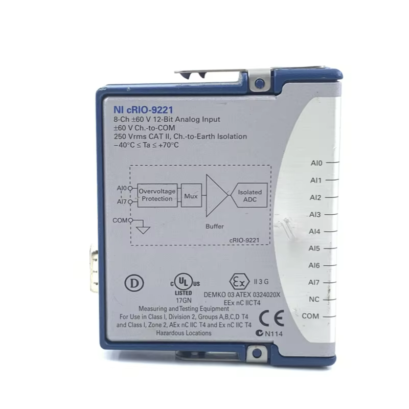 وحدة الإدخال التناظرية NI 9221 - مراجعة Test Instruments وسعره